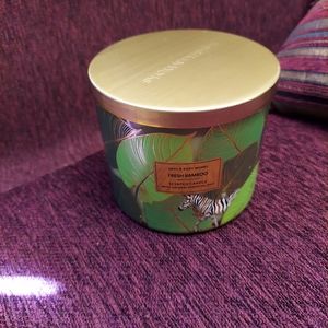 Fresh bamboo candle by bath and body works
